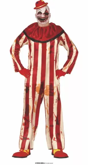 KILLER CLOWN ADULTE TAILLE L 52-54 – Image 2