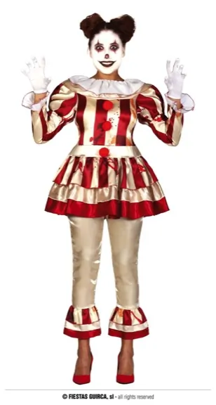 CLOWN ASSASSIN ADULTE TAILLE L 42-44