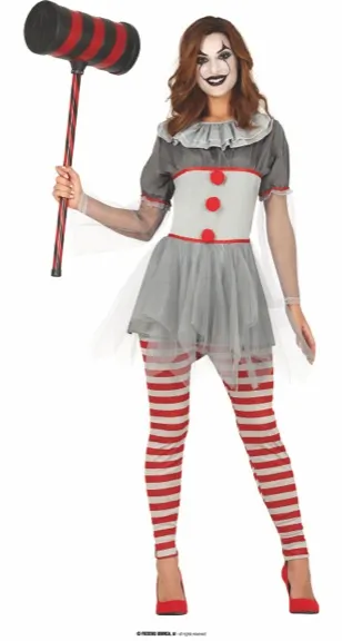 CLOWN ASSASSIN ADULTE TAILLE L 42-44 – Image 2