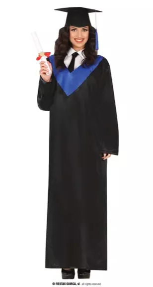 BLUE AND BLACK GRADUTATED, ADULTE, 52 – 54 (L) – Image 3