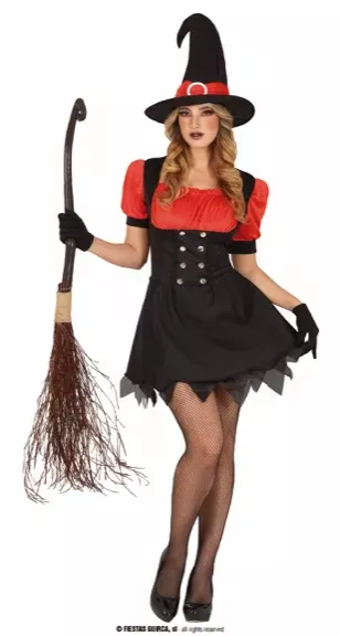 SEXY WITCH, ADULTE, 36 – 38 (S)