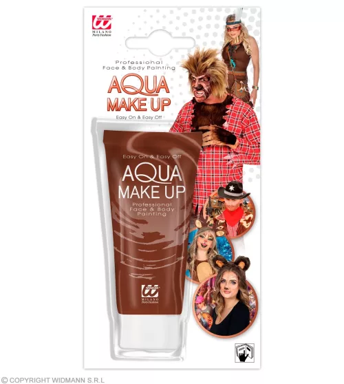 MAQUILLAGE A L EAU EN TUBE MARRON - 30 ml