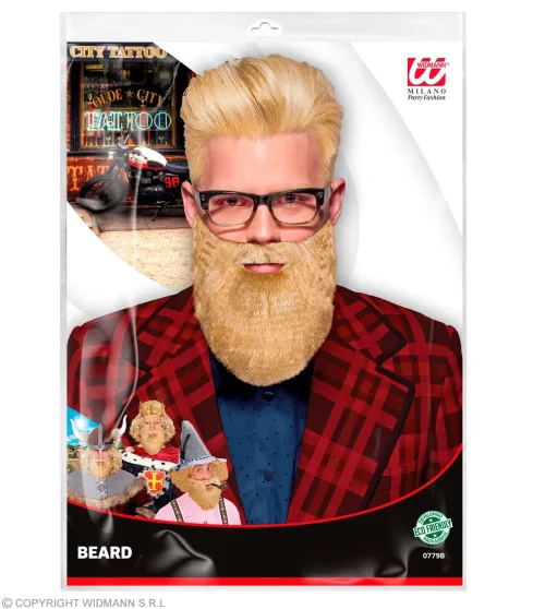 MOUSTACHE AVEC BARBE blondes – Image 2