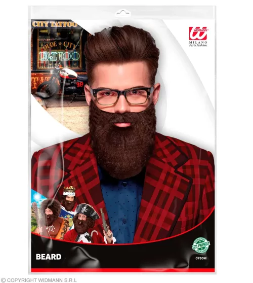 MOUSTACHE AVEC BARBE brunes – Image 2