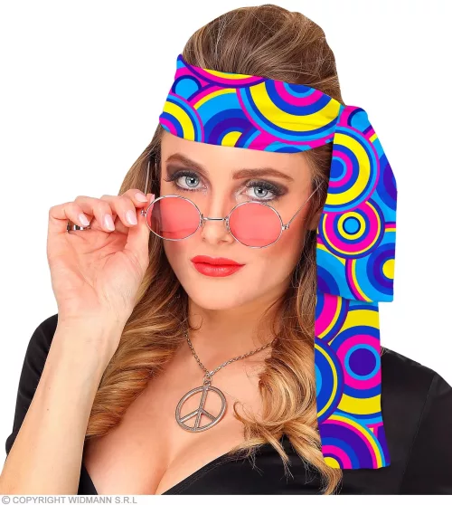 THE 70s GROOVY STYLE - blue bubbles (bandeau) – Image 5