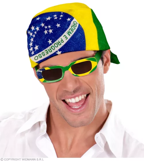 BRAZIL BANDANA 55x55 cm - 100% cotton – Image 5