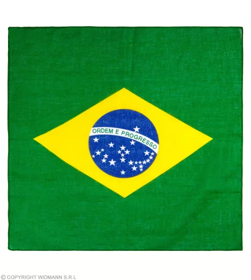 BRAZIL BANDANA 55x55 cm - 100% cotton – Image 2