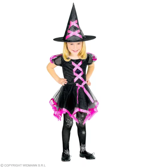 SORCIERE NEON 3 coul. (robe, chapeau) – Image 2