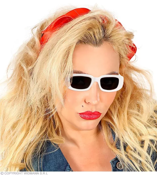 LUNETTES BLANCHES CHANTEUR – Image 4