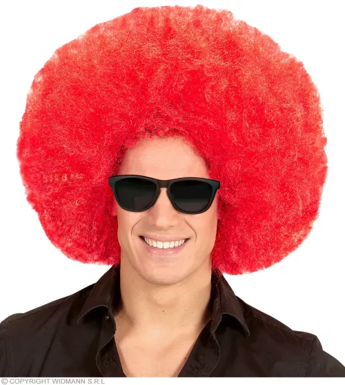 PERRUQUE ROUGE EXTRAVOLUME AFRO top qualité - en sachet – Image 4