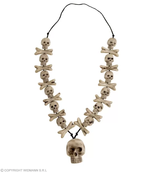 COLLIER AVEC CRANE ET OS